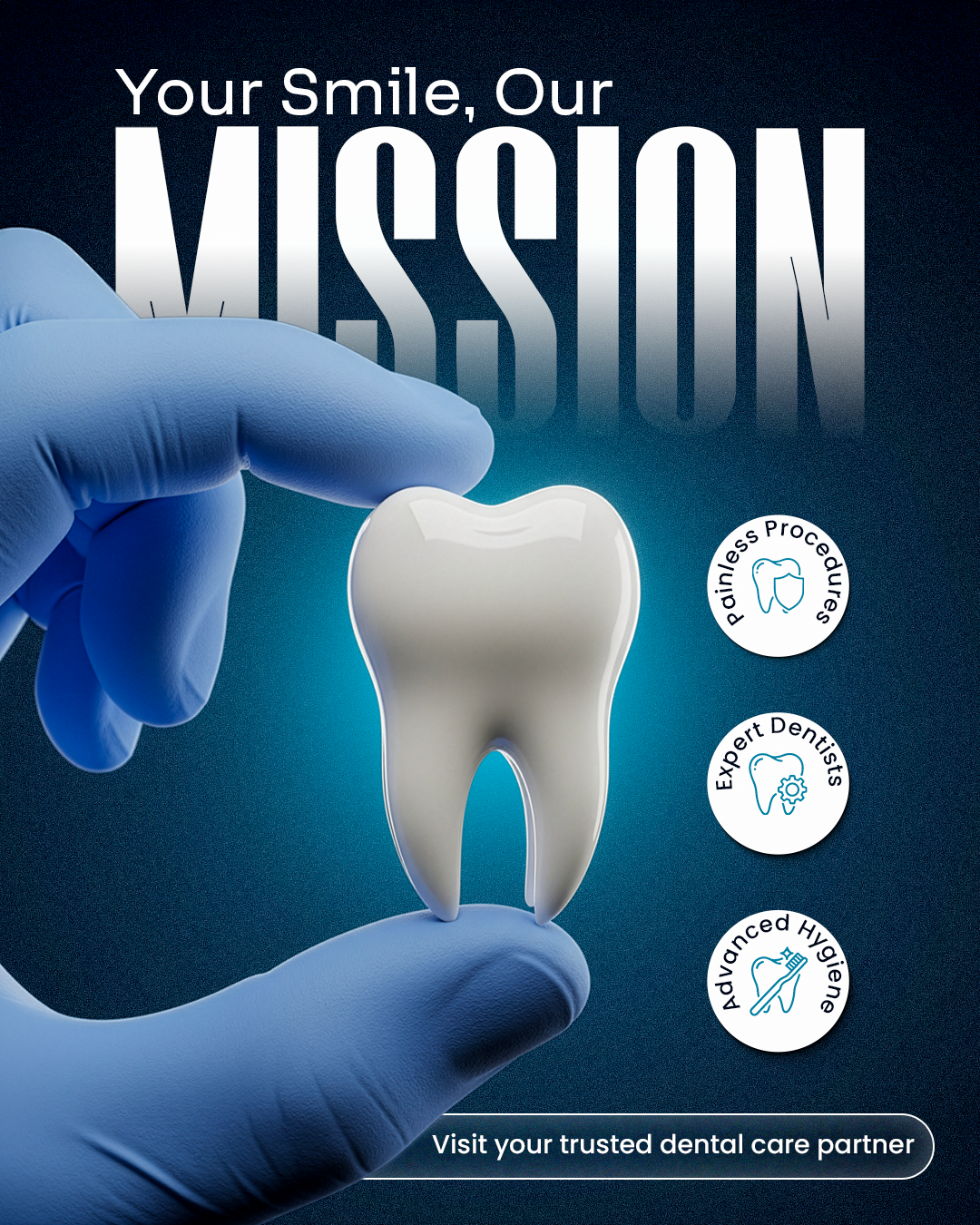 Dental promotion poster